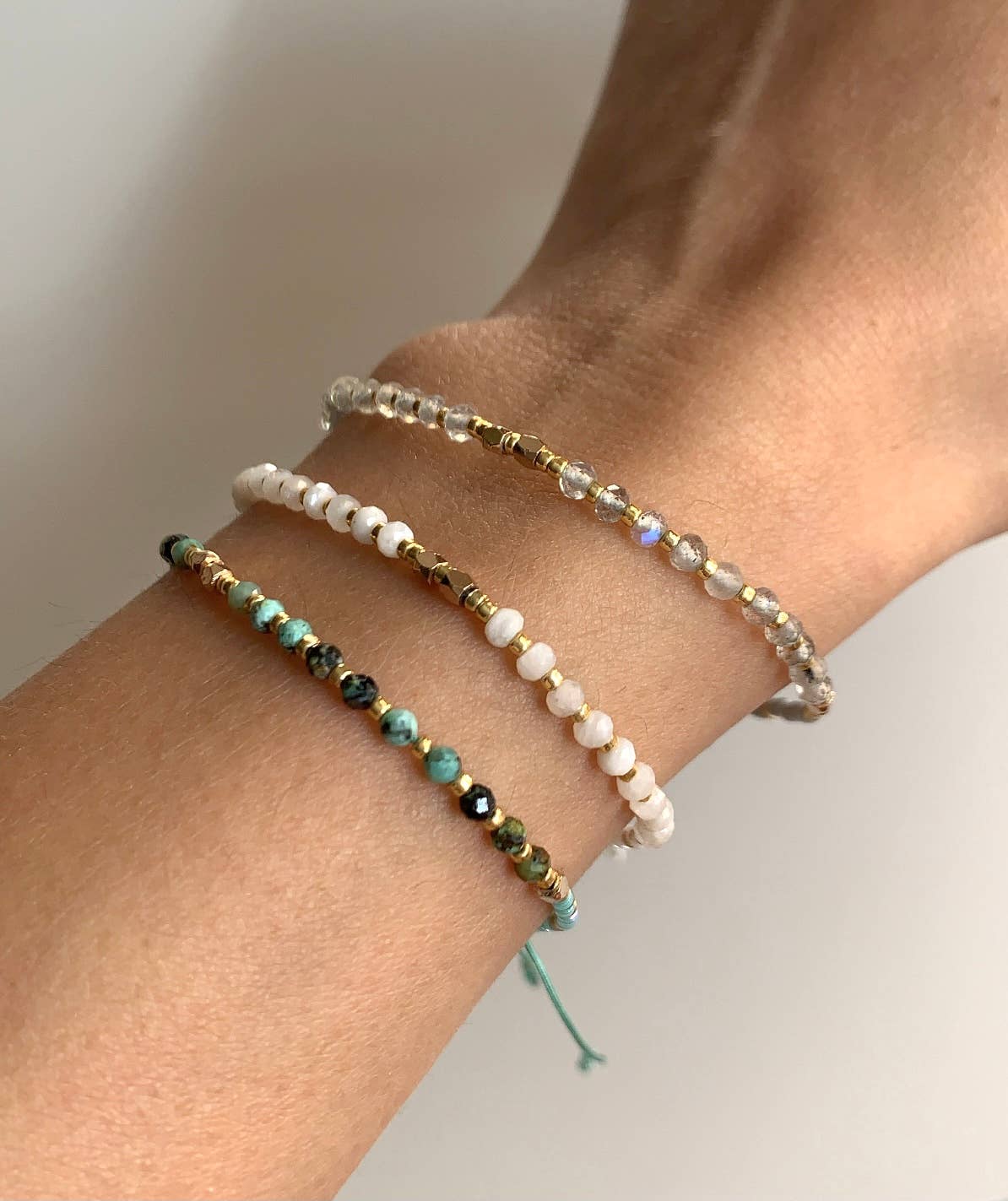 Labradorite Gemstone Bracelet