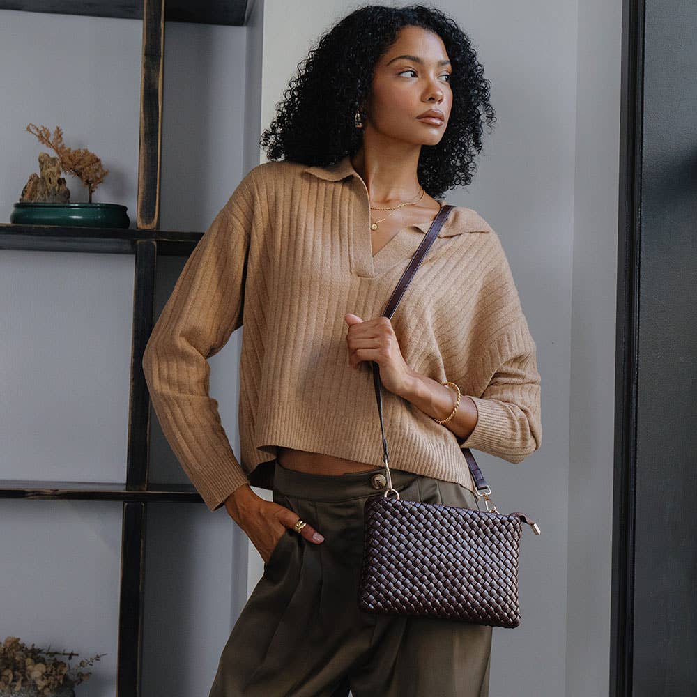 Daisy Recycled Vegan Crossbody Bag