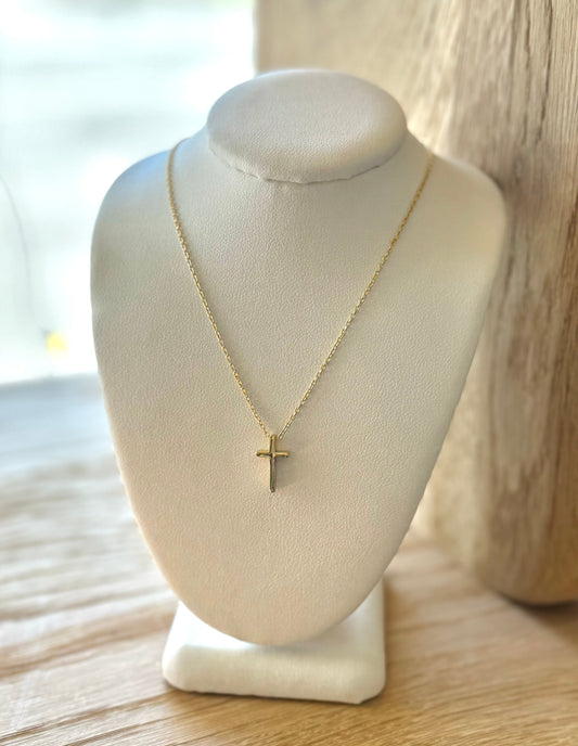 Gold Cross Necklace