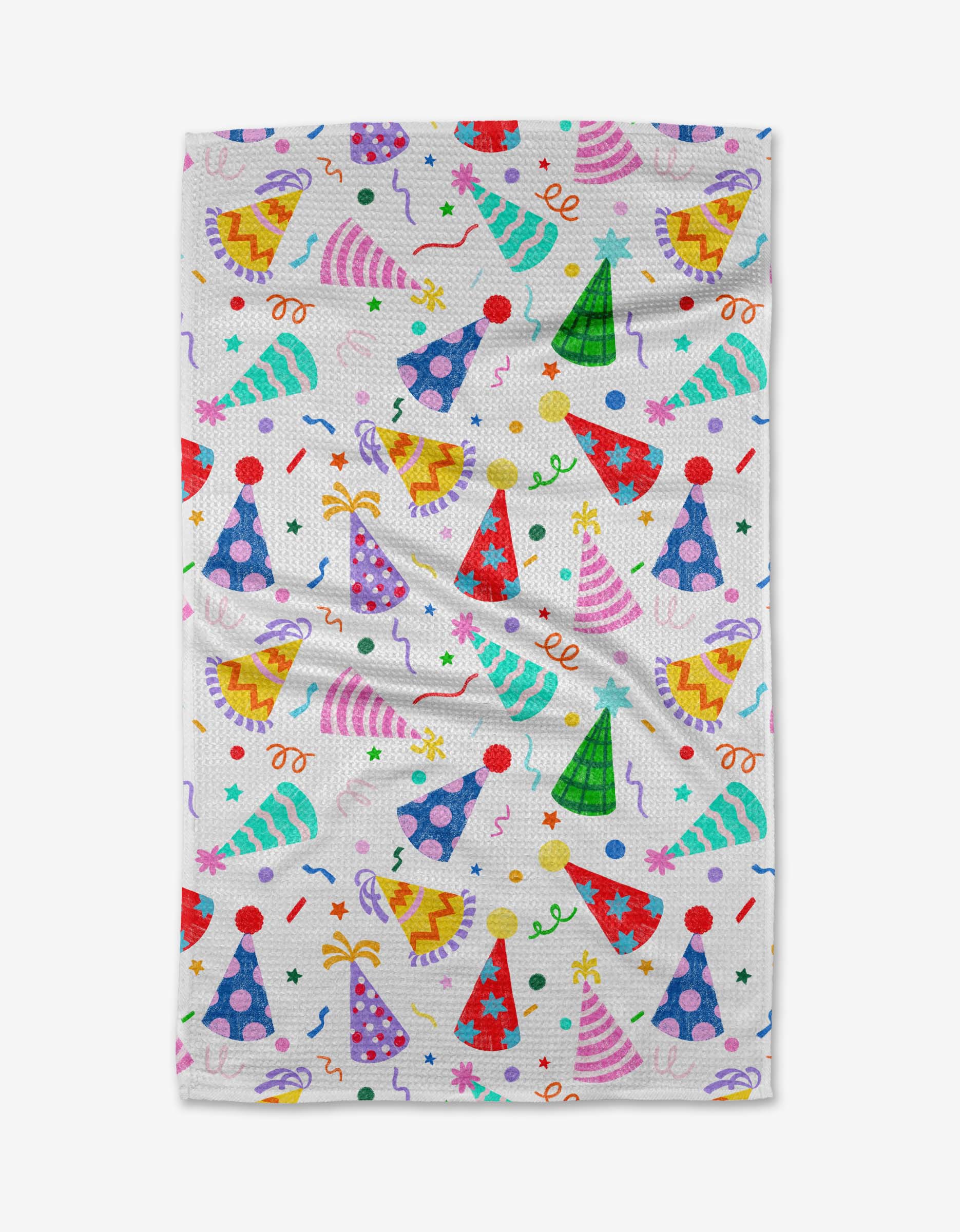 Geometry Hats Off Tea Towel