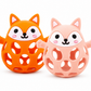 Silicone 3D Funny Fox