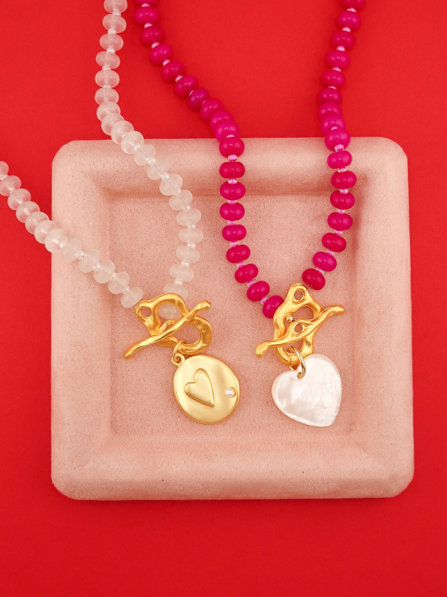 Moonlit Heart Necklace