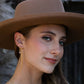 Silver Needle and Thread Earrings