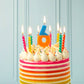 Talking Tables USA - Home, Birthday, Games & Seasonal Decor - Twirl Birthday Candles - 8 Pack | Cake Candles |