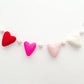 Big Valentine Heart Garland