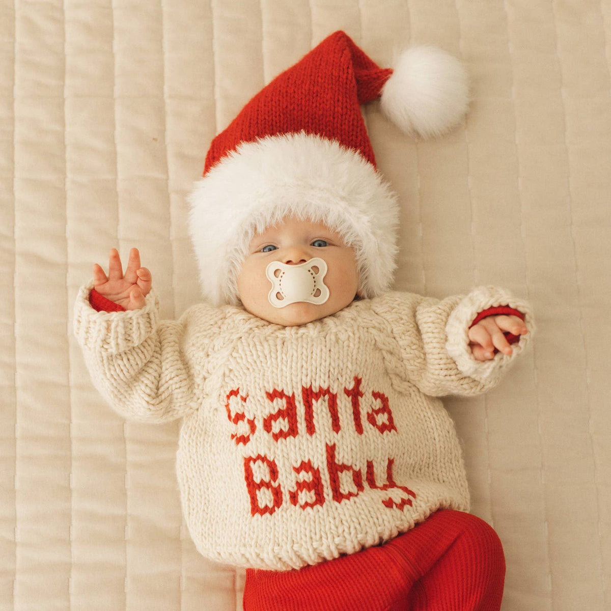 Santa Baby Crew Neck Sweater