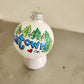 Mount Prospect Hand Painted Glass Ball Ornament
