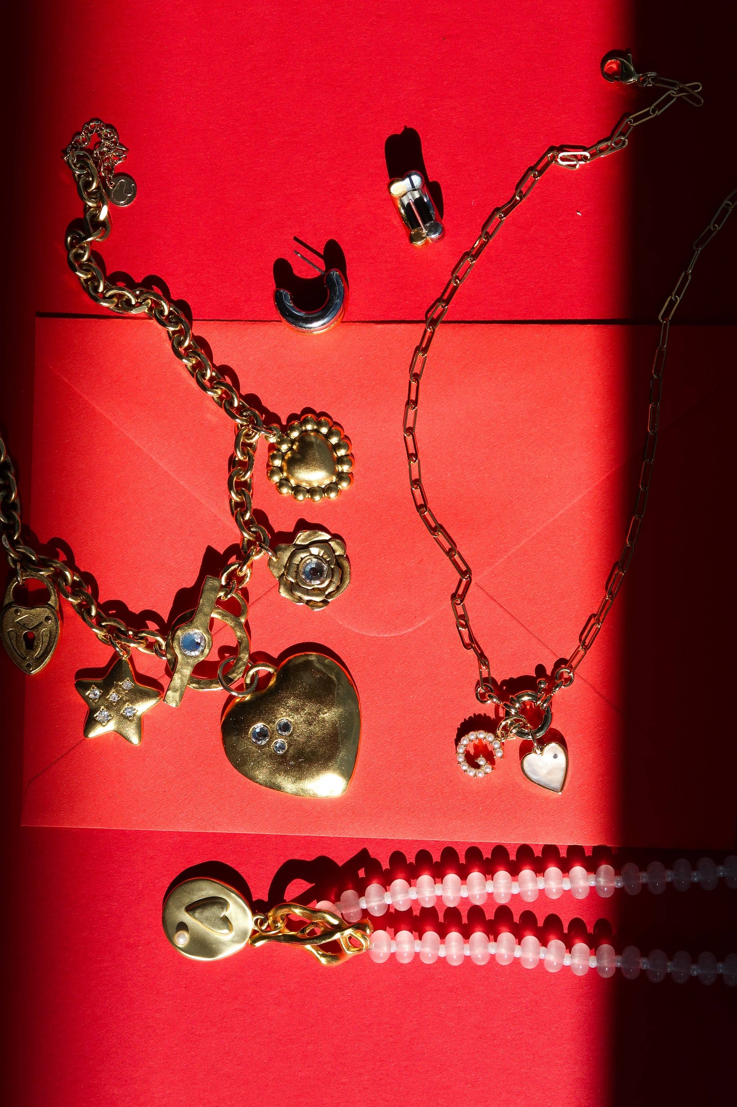 Moonlit Heart Necklace