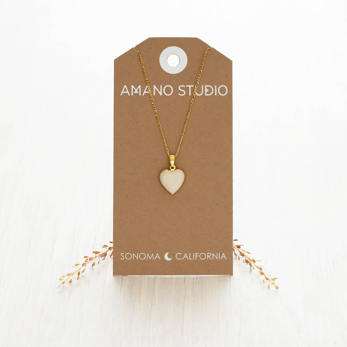 Small Heart Enamel Locket