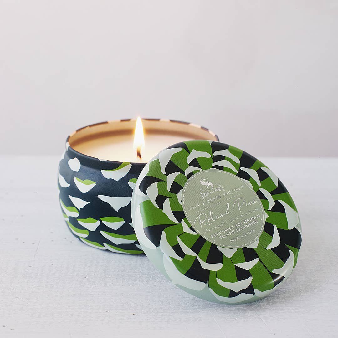 Roland Pine Tin Soy Candle