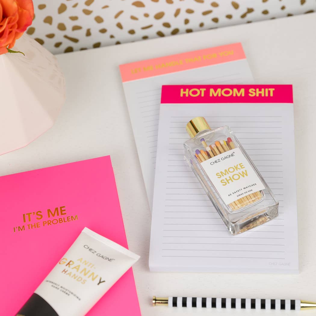 Hot Mom Sh*t Lined Notepad