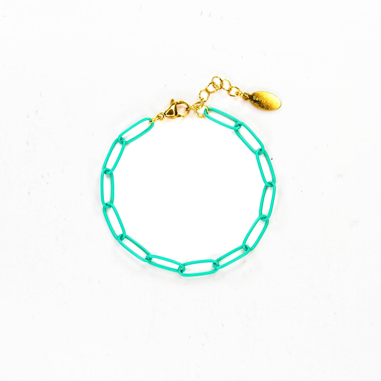 Paperclip Chain Link Bracelet