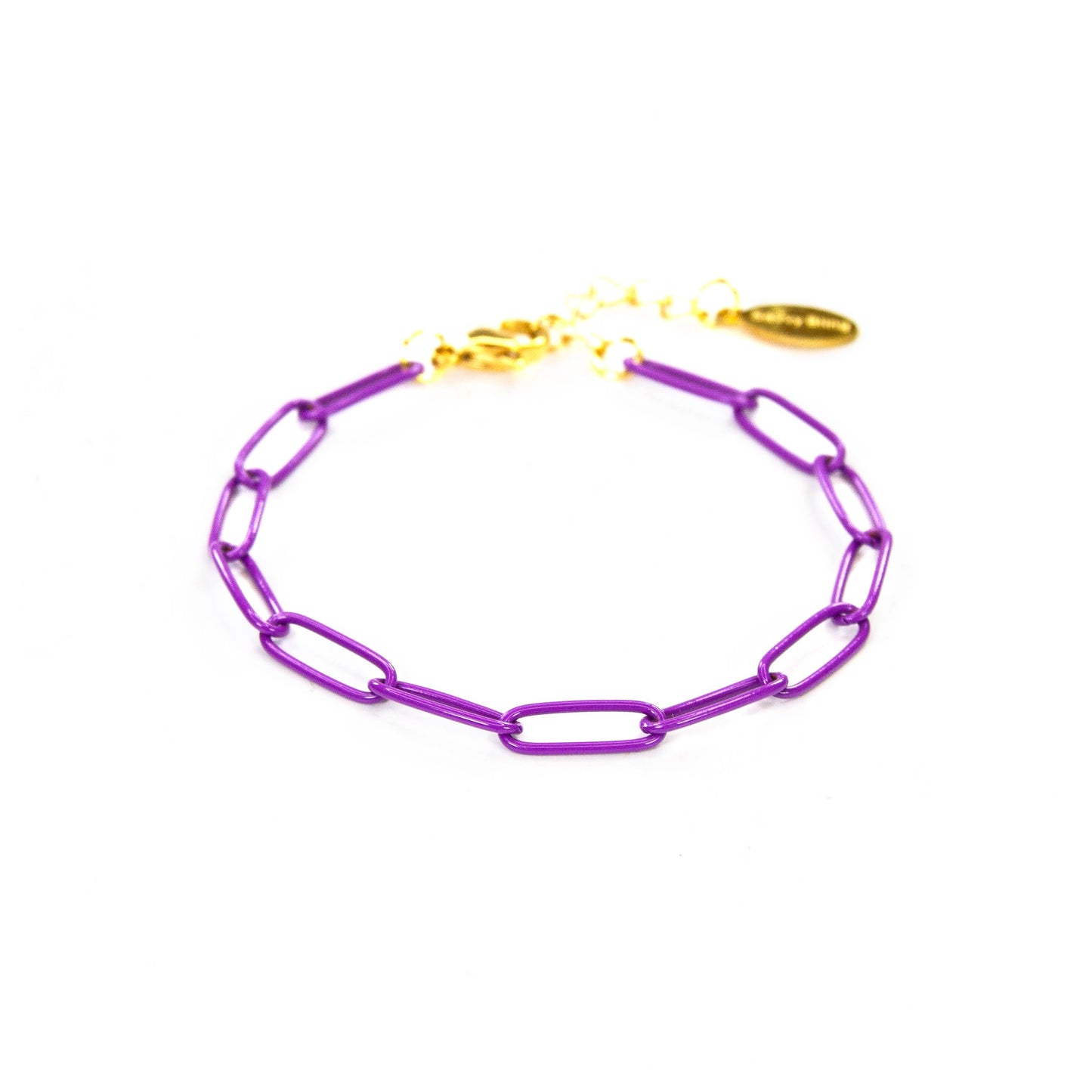 Paperclip Chain Link Bracelet