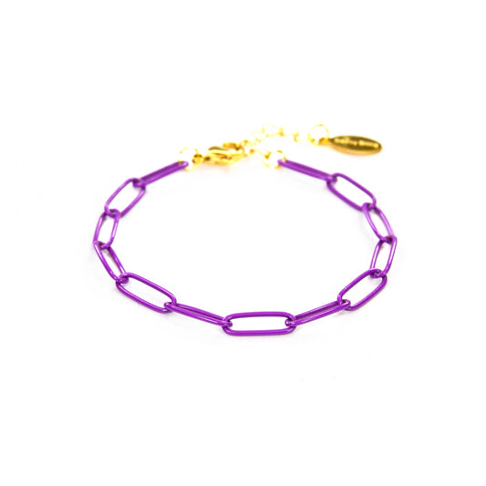 Paperclip Chain Link Bracelet