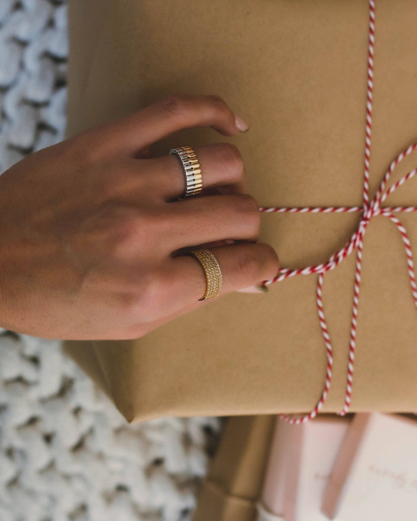 Amelia Pave Band Ring