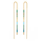 Miyuki Seed Bead Threader Earrings