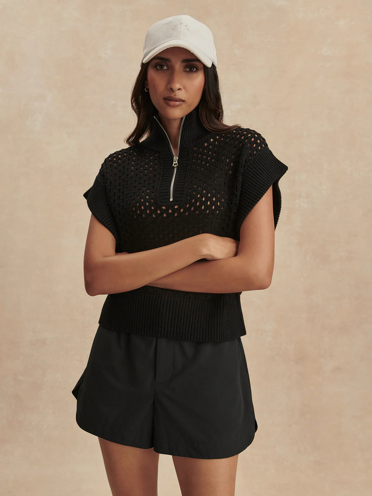 Varley Gaines Half Zip Sweater