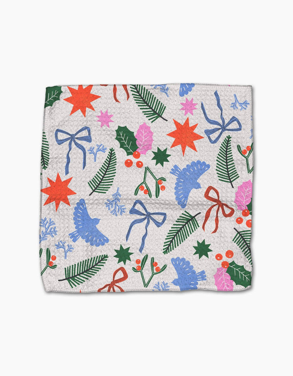 Geometry Festive Cheer Dishcloth Set