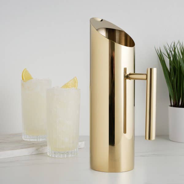 Belmont: Modern Gold Pitcher