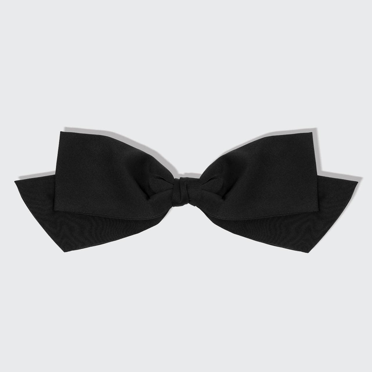 Black Bow Clip