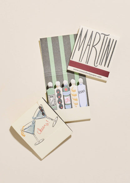 Cocktail Printed Matchbooks