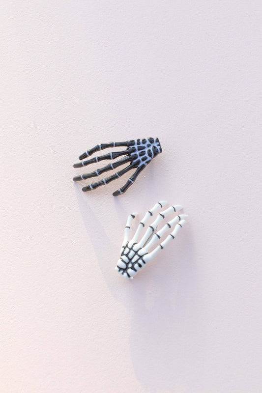 Skeleton Hand Hair Clip