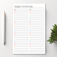 Daily To-Do List