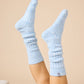 Slouchy Marshmallow Socks with Grippers