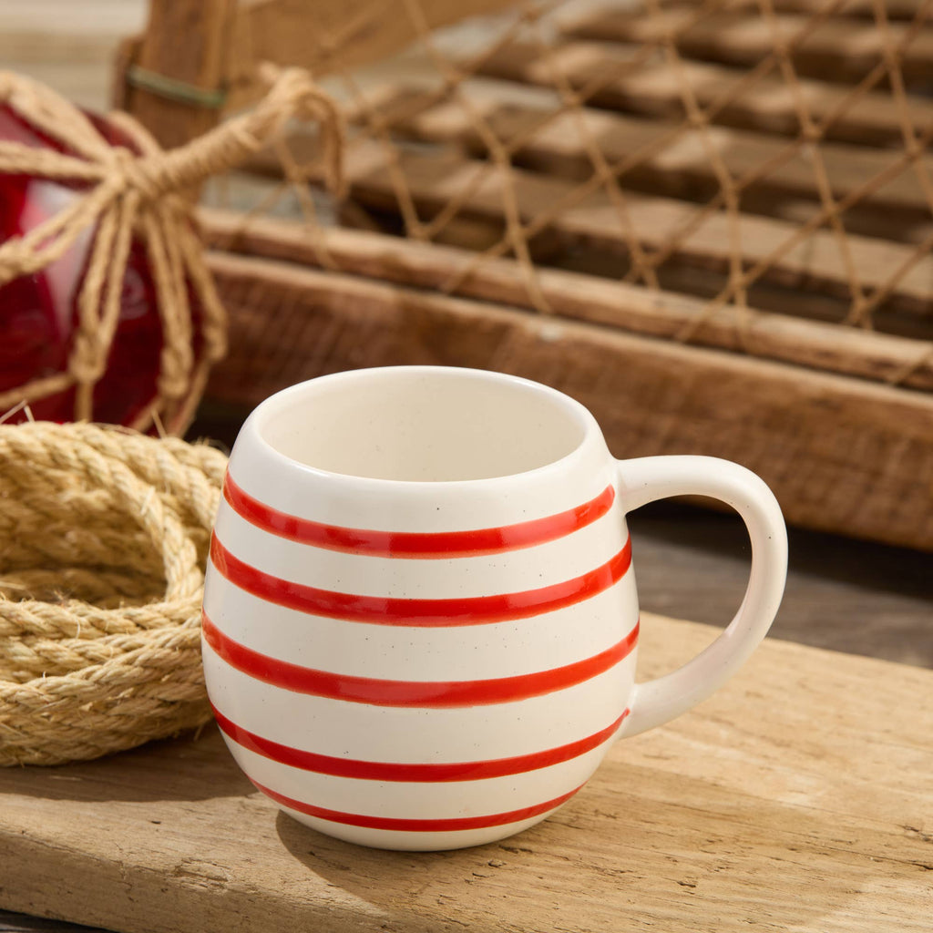 Dockside Red Striped Mug