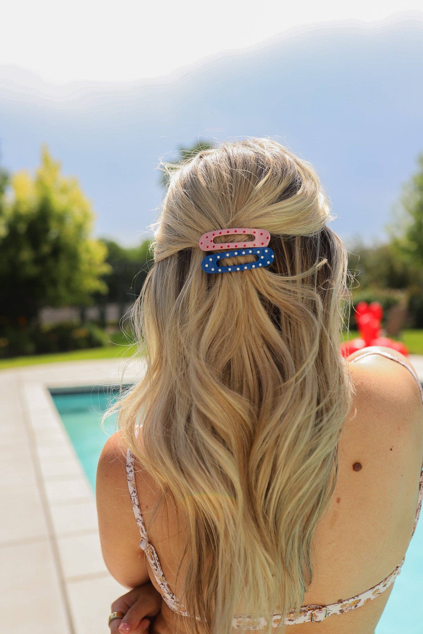 Kaxi Polka Dot Mini Lay Down Claw