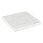 White Marble Footed Tray