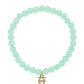 Small Glass Bead Stretch Bracelet