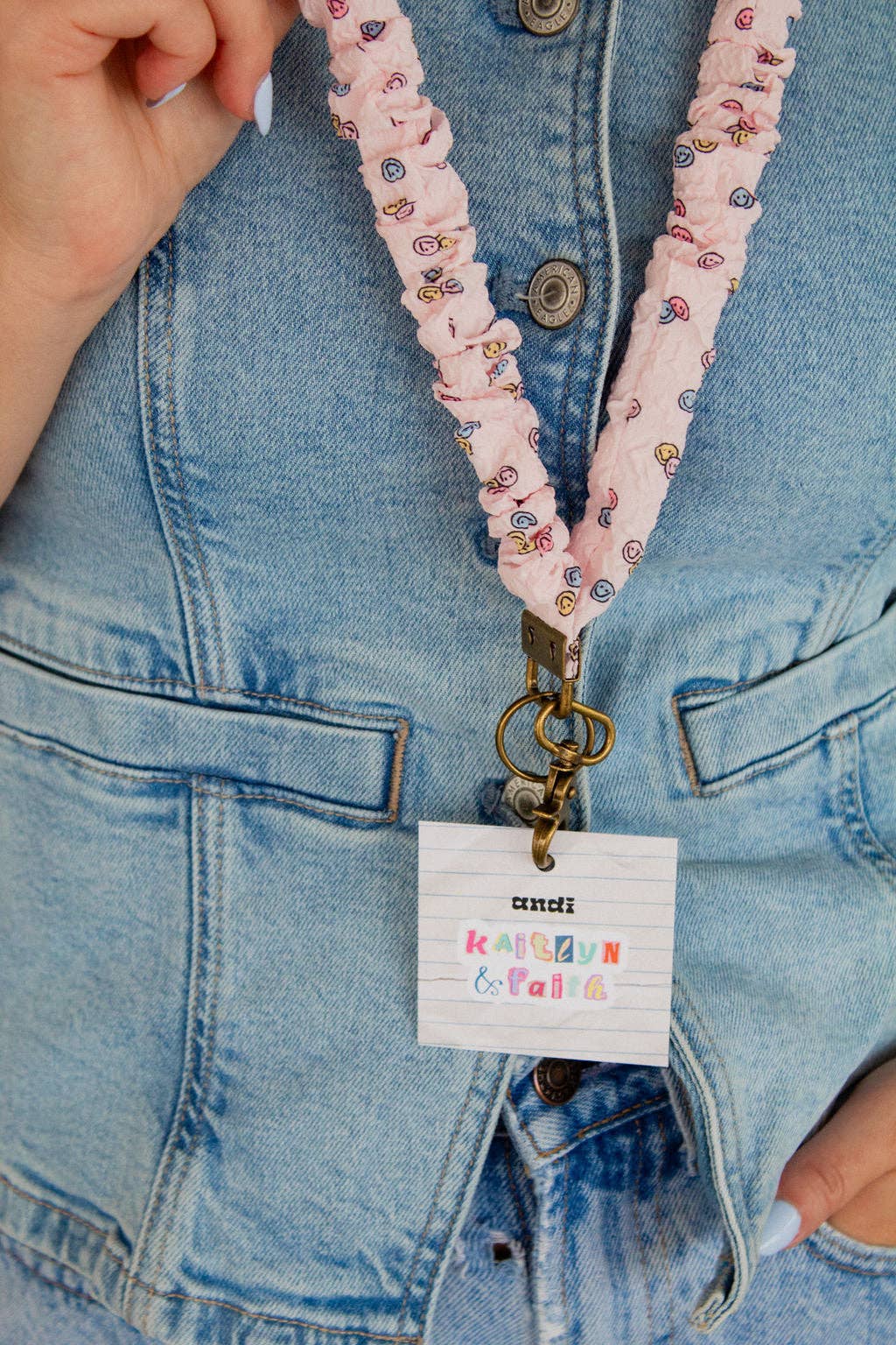 Breakaway Scrunchie Lanyard