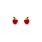 Red Apple Studs