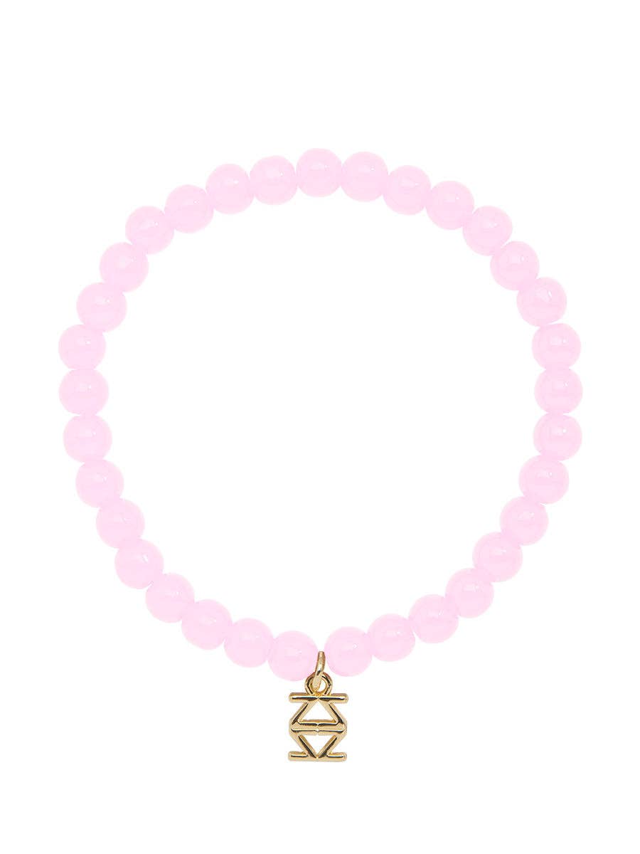 Small Glass Bead Stretch Bracelet