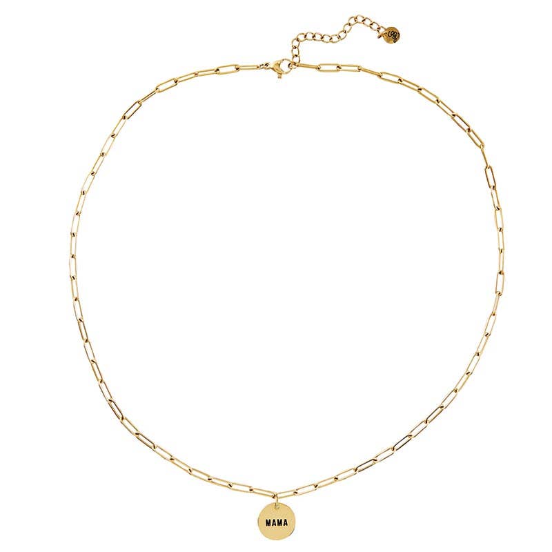Boxed Mama Link Necklace