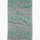 Geometry Palm Tree Stripe Tea Towel