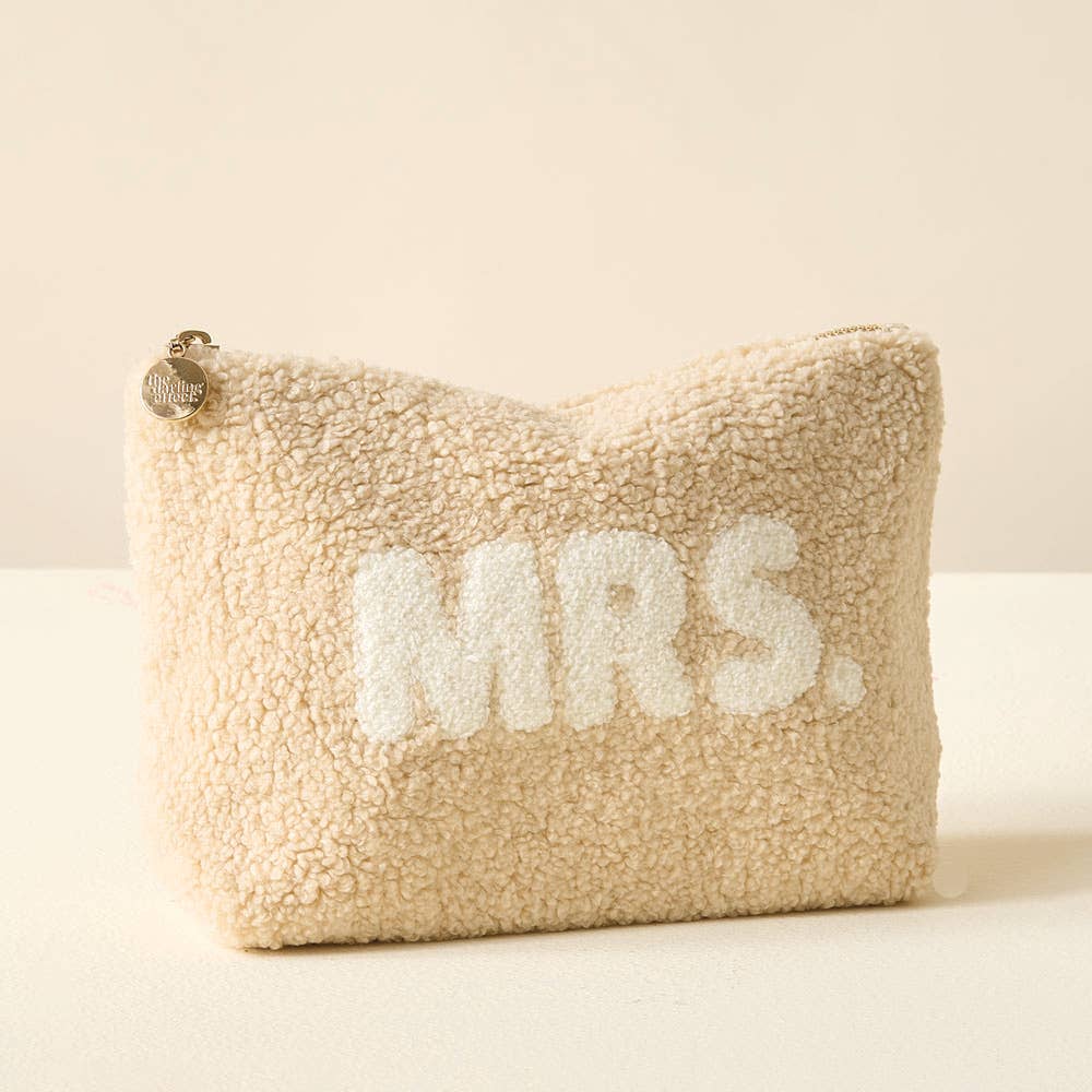 Mrs. Tan Teddy Pouch