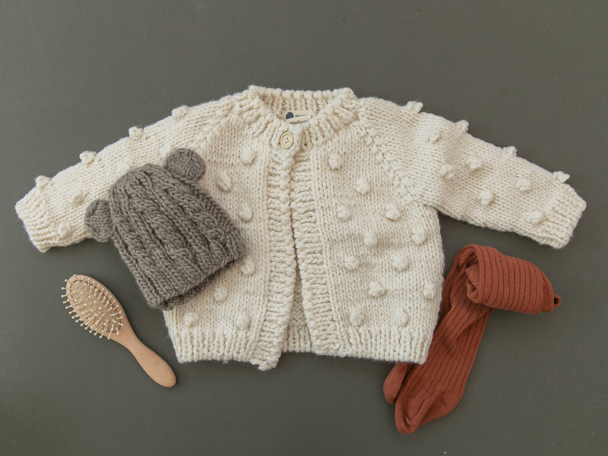 Baby  Popcorn Cardigan