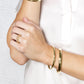 enewton Cherish Gold Bangle Bracelet Medium