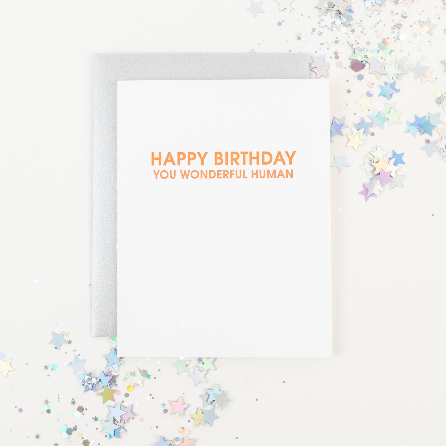 Happy Birthday You Wonderful Human Card