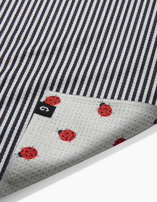 Geometry Lady Double Sided Tea Towel