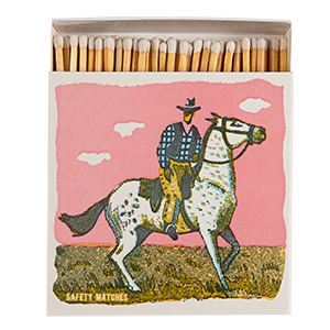 Pink Cowboy | Square Matches