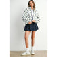 Floral Fleece Jacket