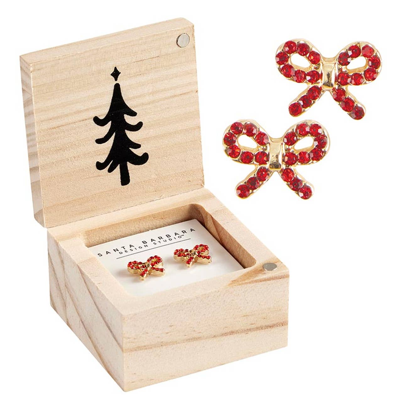 Treasure Box Holiday Earrings