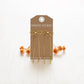 Long Bow Stud Earrings