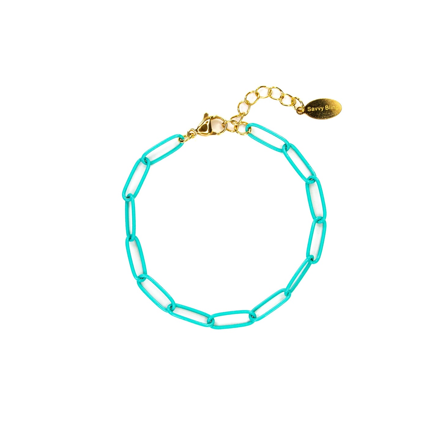 Paperclip Chain Link Bracelet