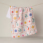 Geometry - Tile Toss Tea Towel