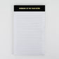 Fun Sayings Lined Notepads