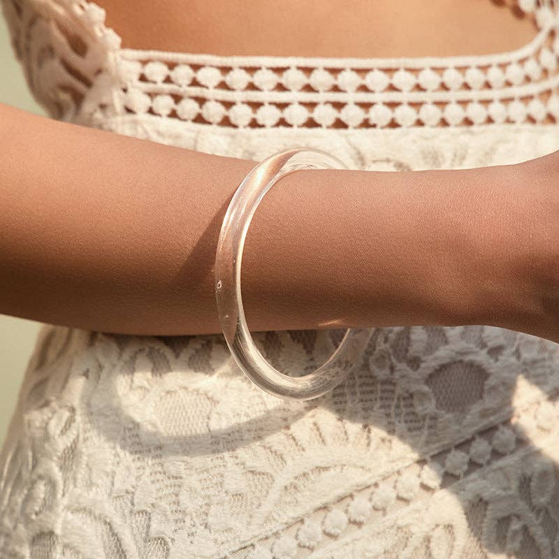 Marbled Acrylic Bracelet